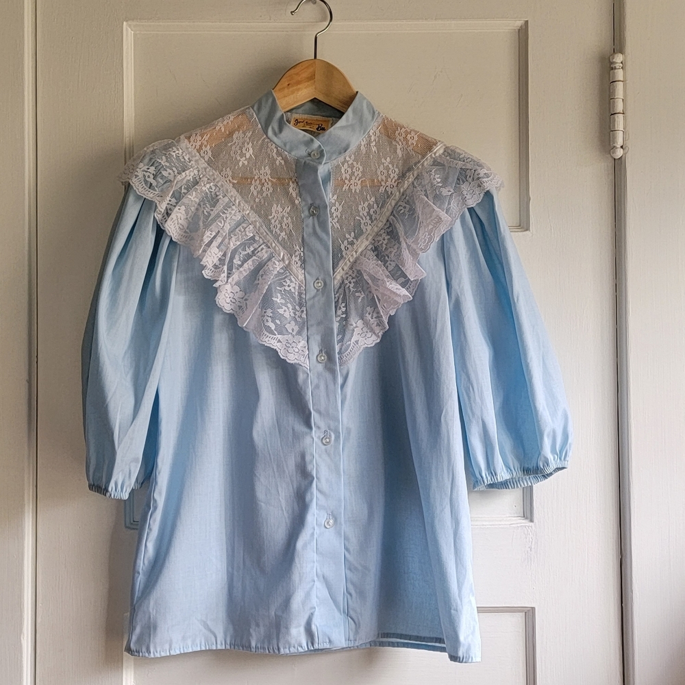 VTG Jeri Bee Lace Square Dance Shirt